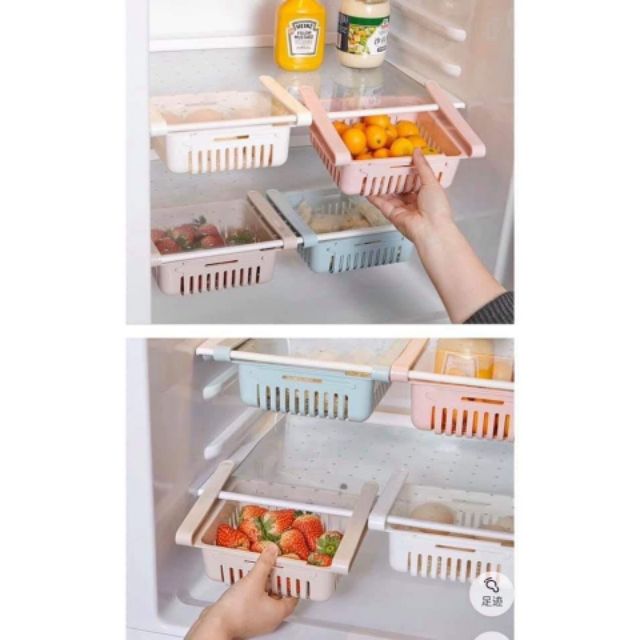 KHAY NHỰA GÀI TỦ LẠNH CÓ THỂ ĐIỀU CHỈNH ĐỘ DÀI | BigBuy360 - bigbuy360.vn