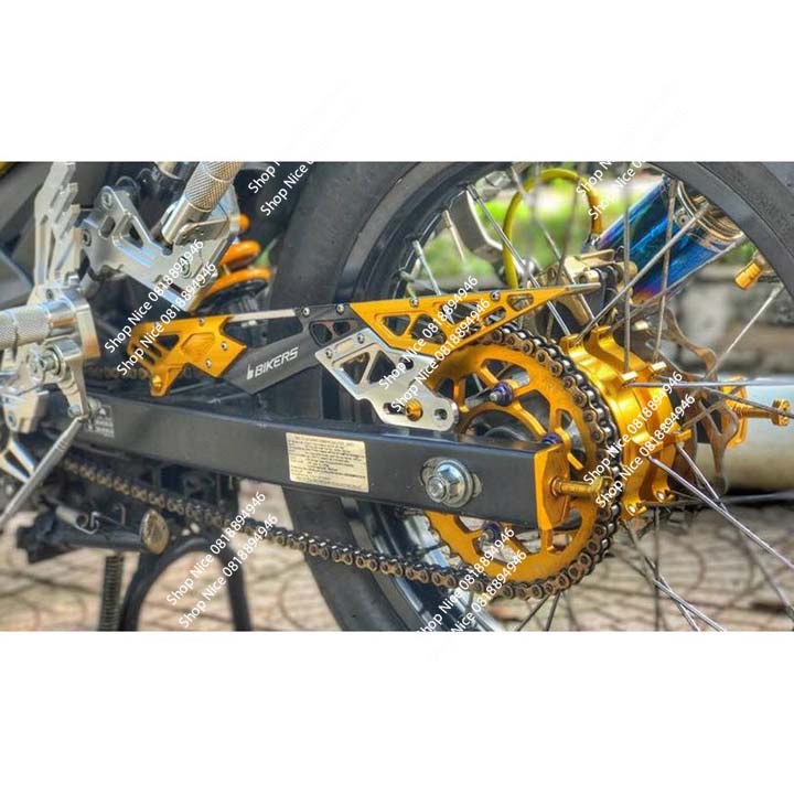 Cacte chắn xích xe máy Exciter Winner Nhôm CNC ( giá 1 chiếc)