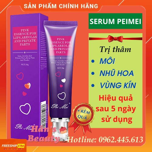 👍Chống Thâm Môi - 👍Làm Hồng Nhũ Hoa - 👍Vùng Kín Pei Mei