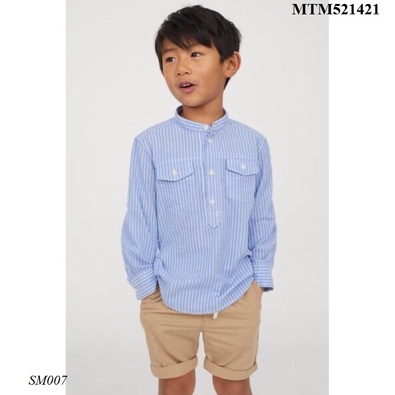 Combo rập lắp ghép 10 mẫu áo sơ mi bé trai