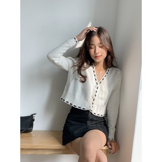 Áo cardigan len viền nổi JB74 1994closet