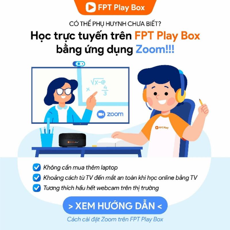 Webcam 1080p full HD hỗ trợ học Online tương thích mọi thiết bị