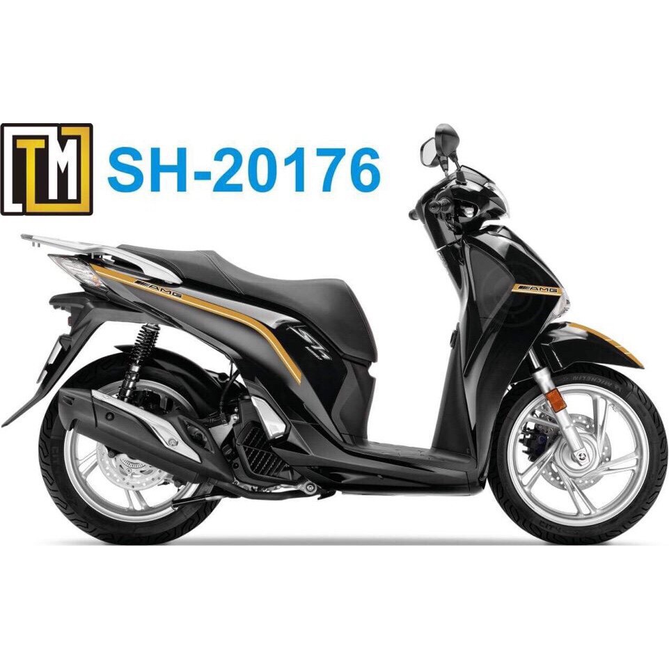 Bộ Tem 3M cao cấp sh  125/150i AMG dành cho sh 2017-2019