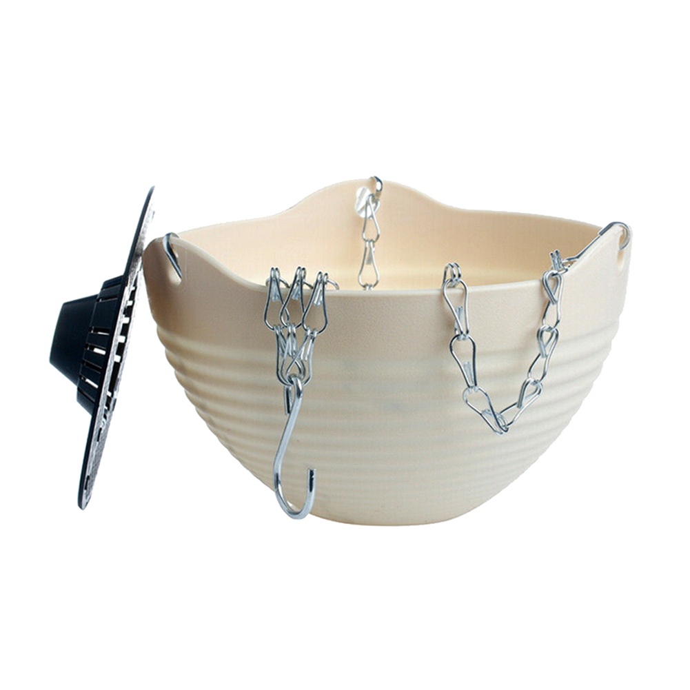 Chậu Trồng Hoa Có Dây Xích Treo Trang Trí Ban Công / Sân Vườn