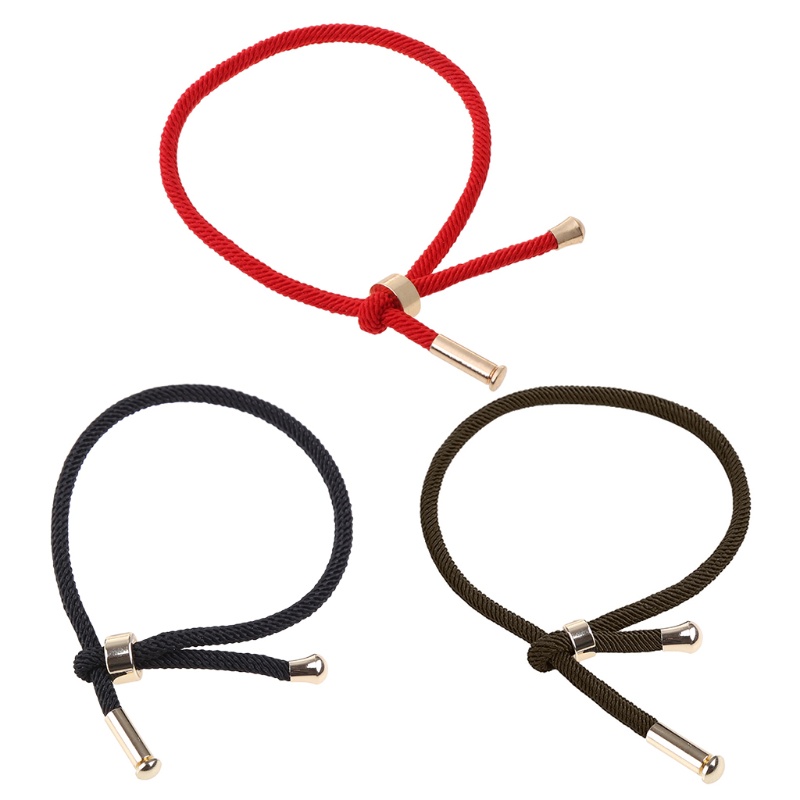 Vòng Tay Dây Đỏ Kabbalah DIY Có Thể Điều Chỉnh Kích Thước