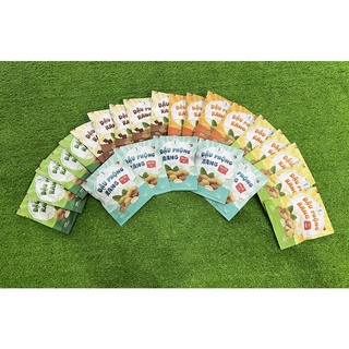 Đậu phộng rang đủ vị (Vị Bạc hà, Sô-cô-la, Gừng, Muối sấy, Mix đủ vị)