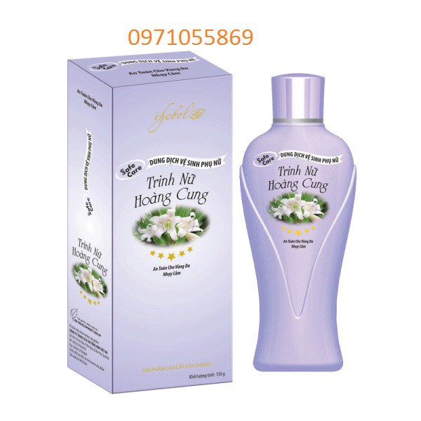 Dung Dịch Vệ Sinh Phụ Nữ Trinh Nữ Hoàng Cung Thebol 150ml