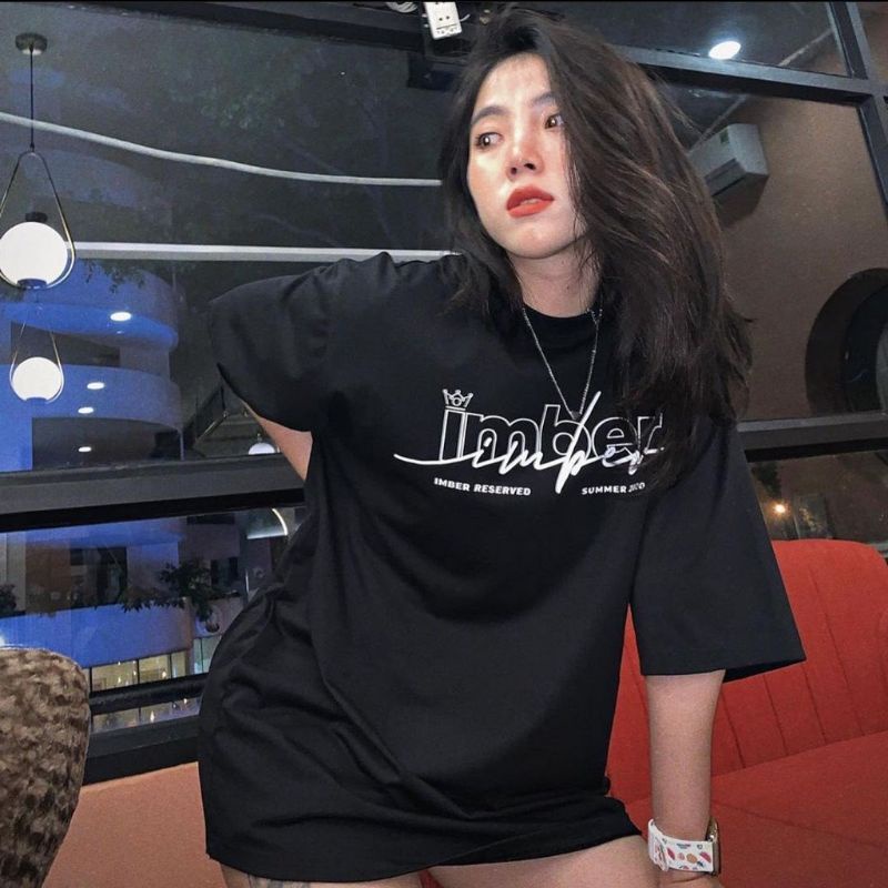 Áo thun tay lỡ unisex Imber