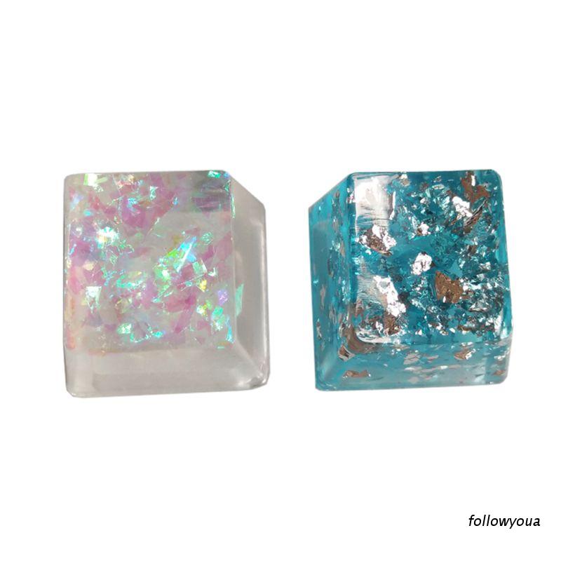 Bộ Nút Bàn Phím OEM R4 Bằng Resin Trong Suốt Dành Cho Bàn Phím Cherry MX