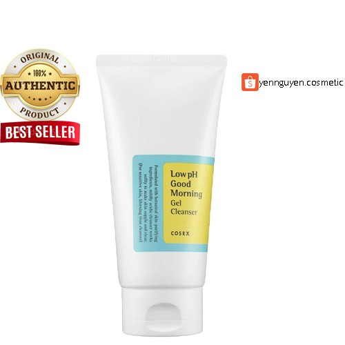 [Mã SKAMCLU9 giảm 10% đơn 100K] Sữa Rửa Mặt Cosrx Low PH Good Morning Gel Cleanser 150ml