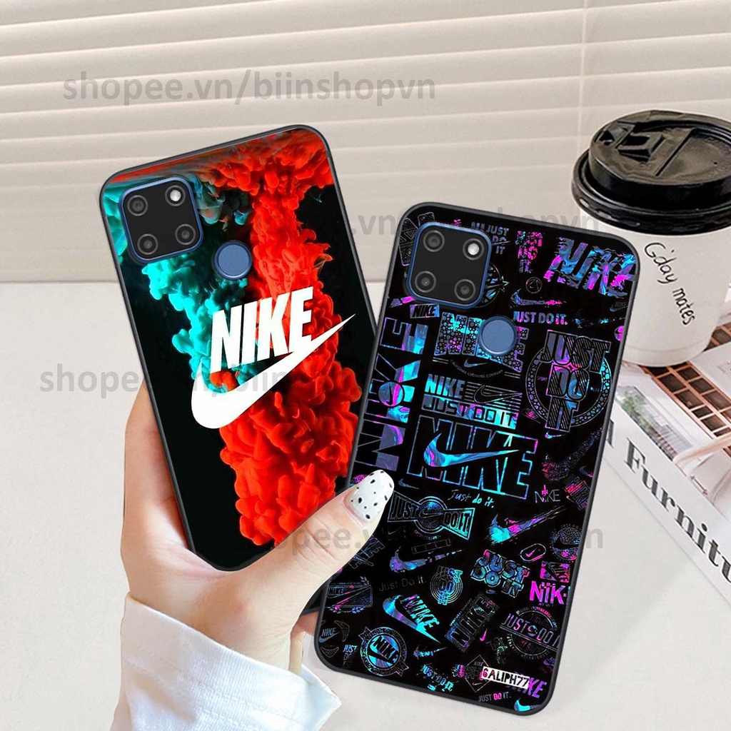 Ốp Realme C12 / C15 in hình thương hiệu nhiều màu sắc thể thao cá tính thời trang