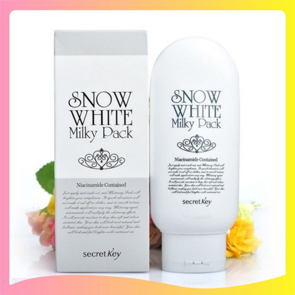 KEM DƯỠNG THỂ TRẮNG DA TOÀN THÂN SNOW White Milky Pack 200g