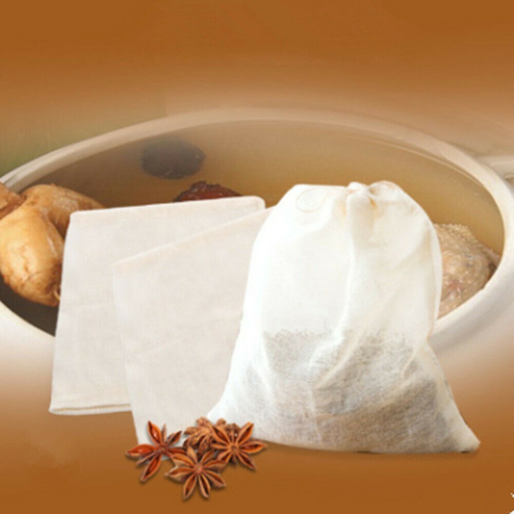 3 Túi lọc sữa/hạt cà phê/rau quả bằng vải cotton hữu có thể tái sử dụng