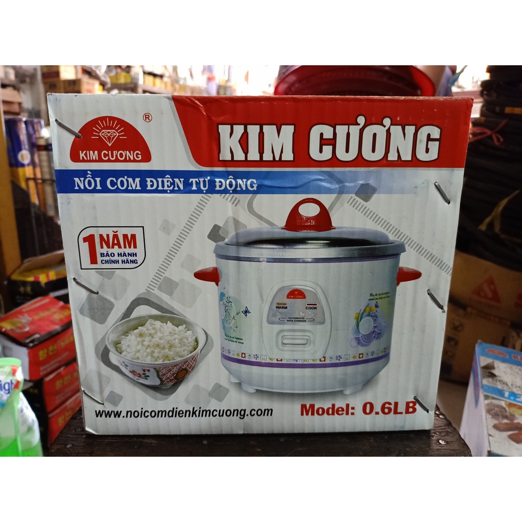 NỒI CƠM ĐIỆN NẮP RỜI KIM CƯƠNG 0.6L