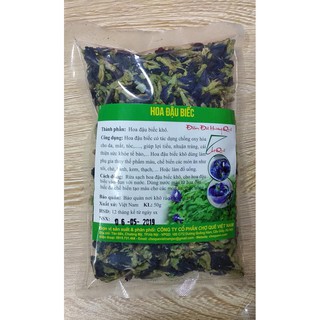 Màu hoa đậu biếc tự nhiên