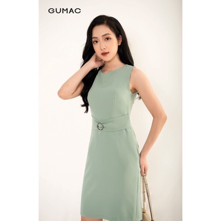 Đầm gile phối chốt đai GUMAC DB3232