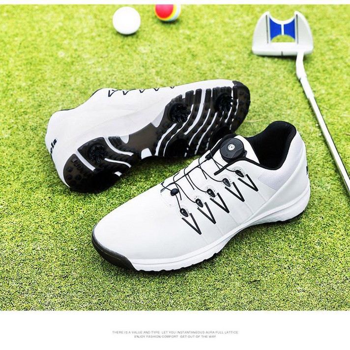 Giầy Golf đế đinh xoay, dây thắt xoay mẫu mới 2021
