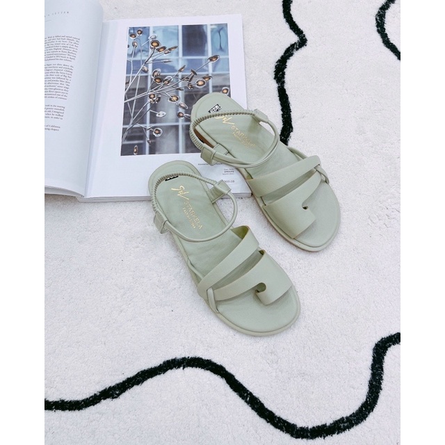 Sandal học sinh MAILIAA quai xỏ ngón kiểu mới đai thun đi êm