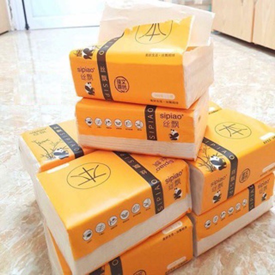ThùNg 30 GóI Giấy Ăn Đủ Gấu Trúc Sipiao