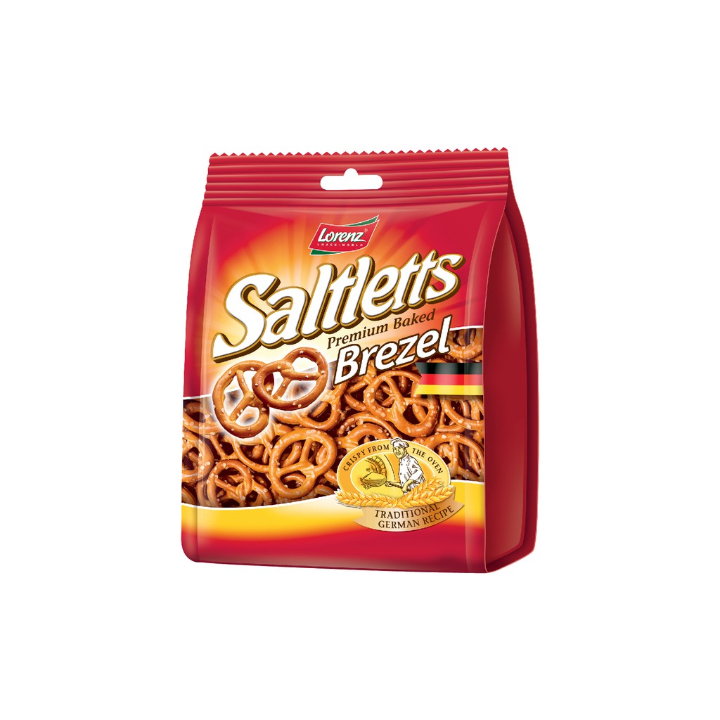 Bánh xoắn Brezel hiệu Lorenz 90g