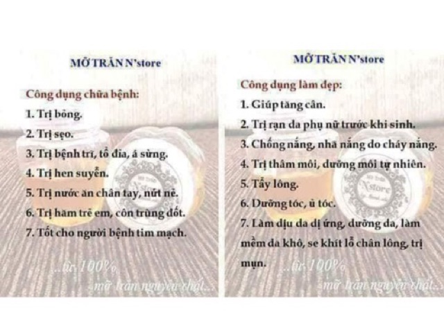 Chính Hãng - Mẫu Mới Hộp Giấy -Mỡ Trăn Nguyên Chất N’STORE | BigBuy360 - bigbuy360.vn