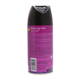 Bình xịt côn trùng Raid hương lavender 300ml