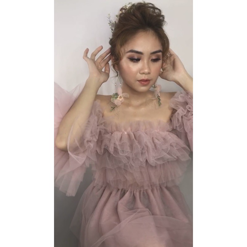 Váy von chụp hình concept