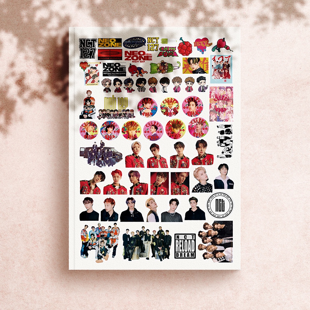 Miếng dán trang trí điện thoại/laptop hình album JAEHYUN JAEMIN DOYOUNG NCT127