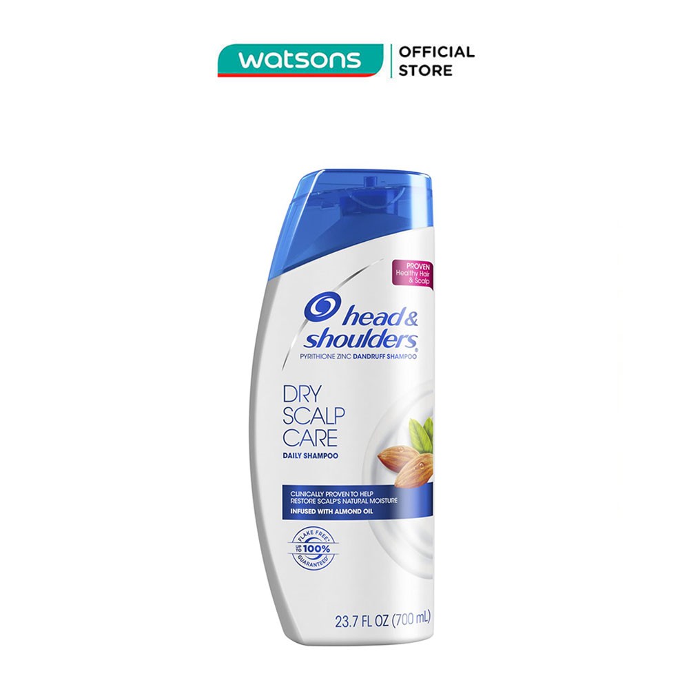 Dầu Gội Head & Shoulder Dry Scalp Care Với Tinh Chất Dầu Hạnh Nhân 700ml