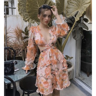Đầm khoét eo Rosy