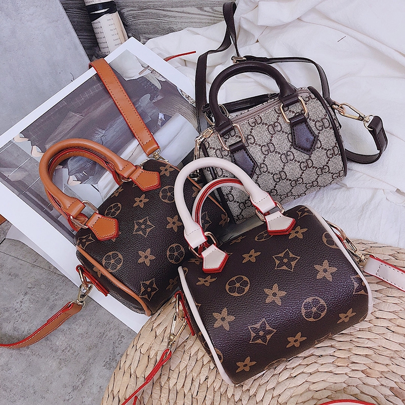 Túi da in họa tiết xinh xắn cho bé gái