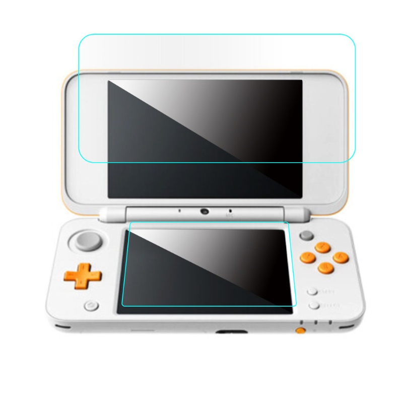 1 bộ kính cường lực màn hình LCD cho Nintendo New 2DS XL/LL 2DSXL/2DSLL