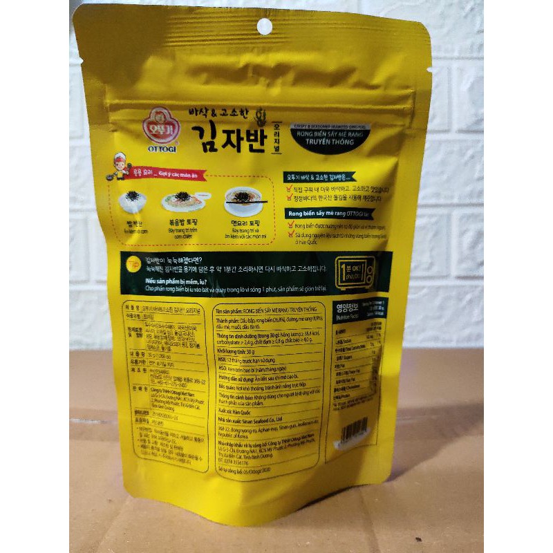 Rong biển rắc cơm ottogi 30g