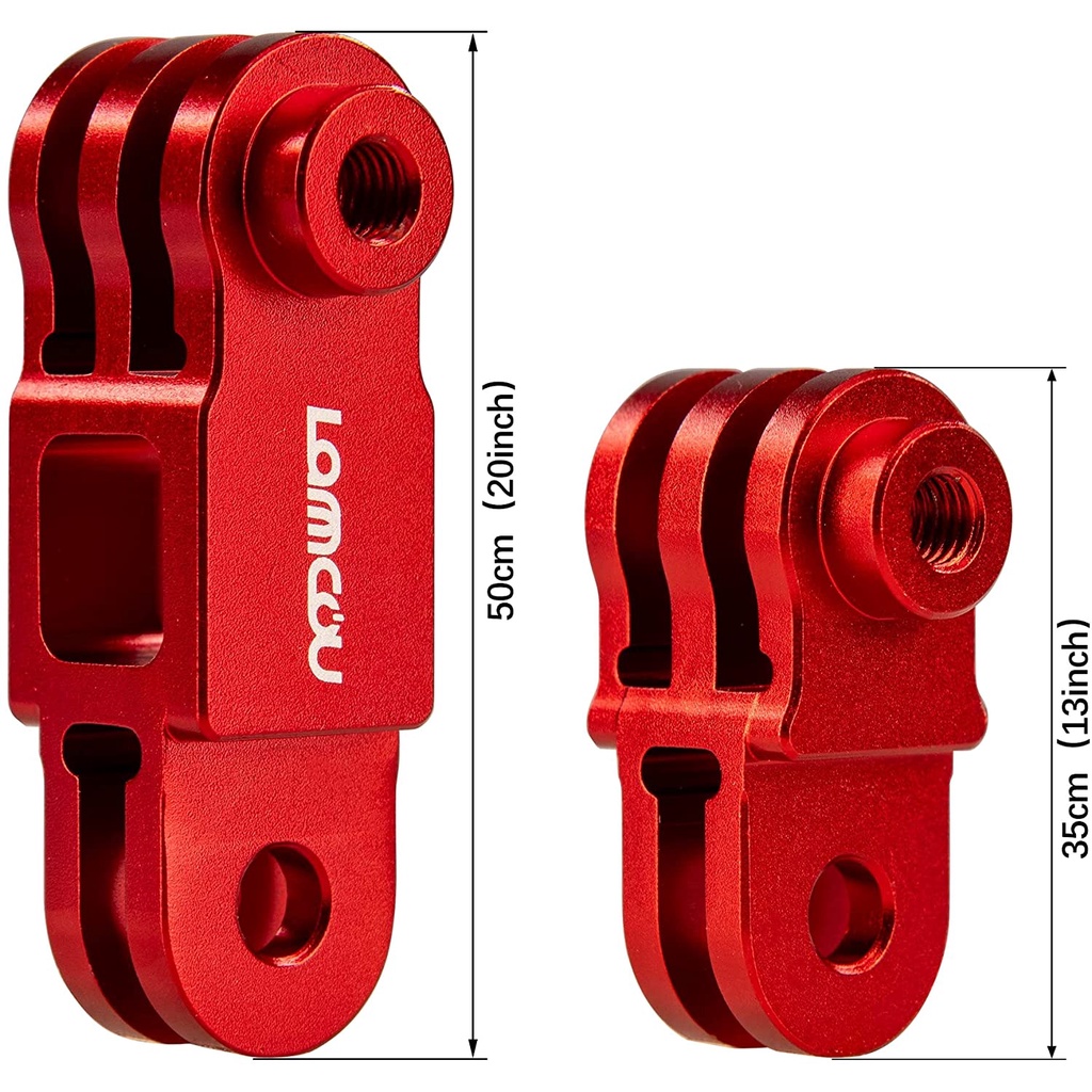 Giá đỡ chuyển đổi camera hành trình LAMMCOU nhôm cho GOPRO HERO 10 9 8 7 6 5 4 MAX FUSION SESSION OSMO ACTIONCAM YI