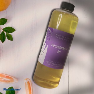 Nhũ Hóa Polysorbate 80_nguyên liệu làm mỹ phẩm