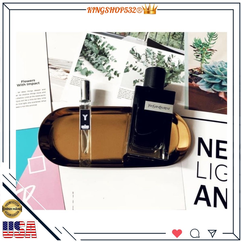 ❁ ❁ Mẫu thử 10ml nước hoa Ysl Y ♚♚