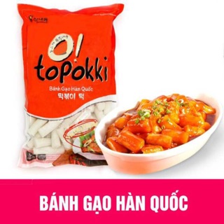 500G BÁNH GẠO TOKPOKKI TRUYỀN THỐNG