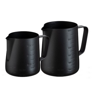 Volcano Ca đánh sữa Inox 304 sơn Teflon đen chống bám dính