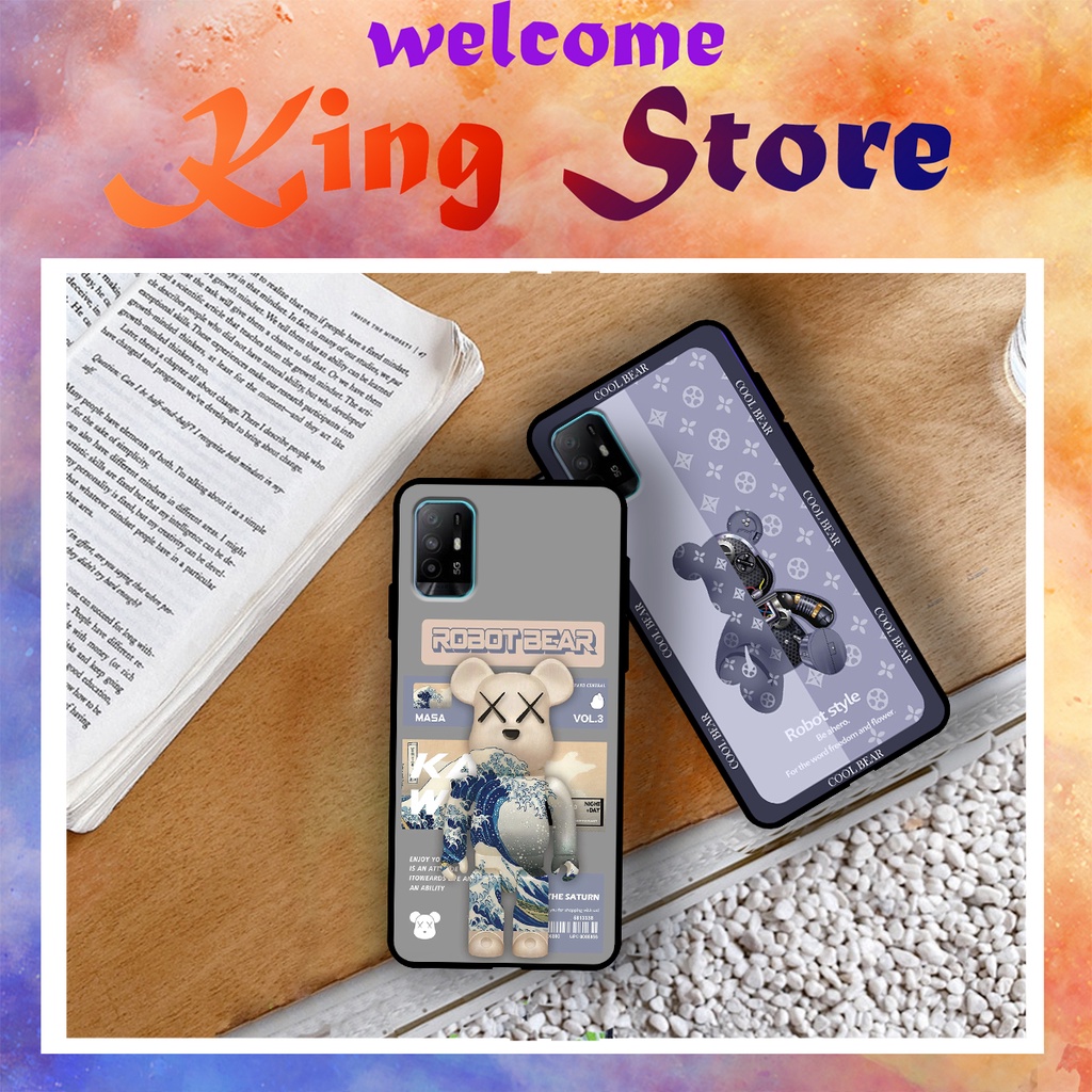 [Sale] Ốp lưng Oppo A94/Oppo A94 5G/Oppo A95/Oppo A95 5G in hình RobotBear hot nhất 2022