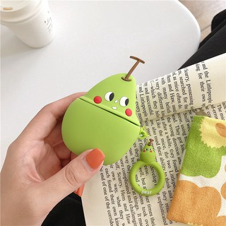 Vỏ Bao Airpods Cho Hộp Đựng Tai Nghe Không Dây 🍓🍌🍑 Case Airpod 1 2 i11 i12 i18 i100 Silicone Dẻo 🍓🍌🍑