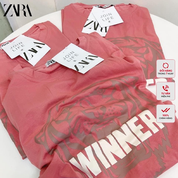Áo Thun Unisex Winner Hàng Zara Tuồn Xưởng