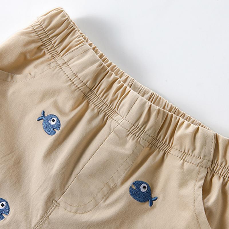 Quần Short cotton Thể Thao Dáng Rộng Thời Trang Mùa Hè Hàn Quốc Mới 2023 Dành Cho Bé Trai