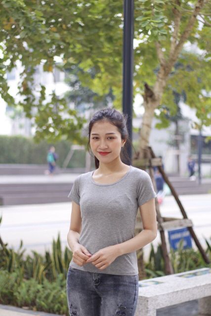 Áo phông trơn cộc tay | BigBuy360 - bigbuy360.vn