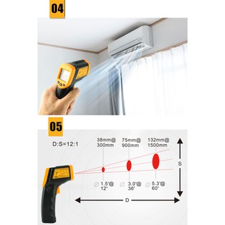 Máy đo nhiệt độ hồng ngoại Smart Sensor AR320