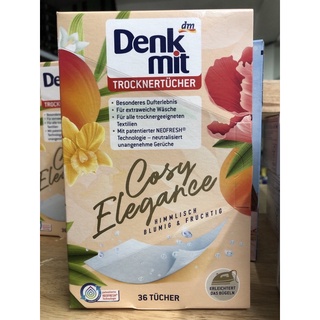 GIẤY THƠM QUẦN ÁO DENKMIT DÙNG CHO MÁY SẤY, THƠM NGÁT HƯƠNG HOA