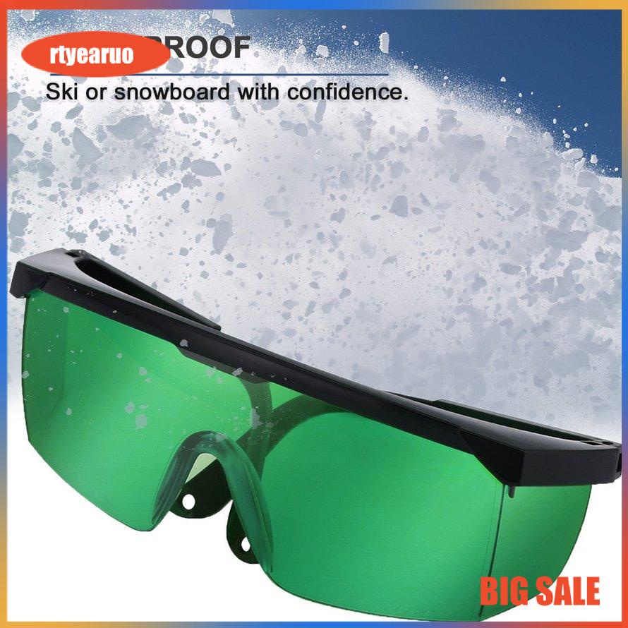 (Hàng Mới Về) Kính Bảo Vệ Mắt Khỏi Tia Laser Màu Tím / Xanh Dương