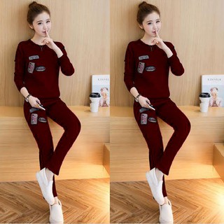 Bộ đồ thể thao nữ thu đông siêu xinh.