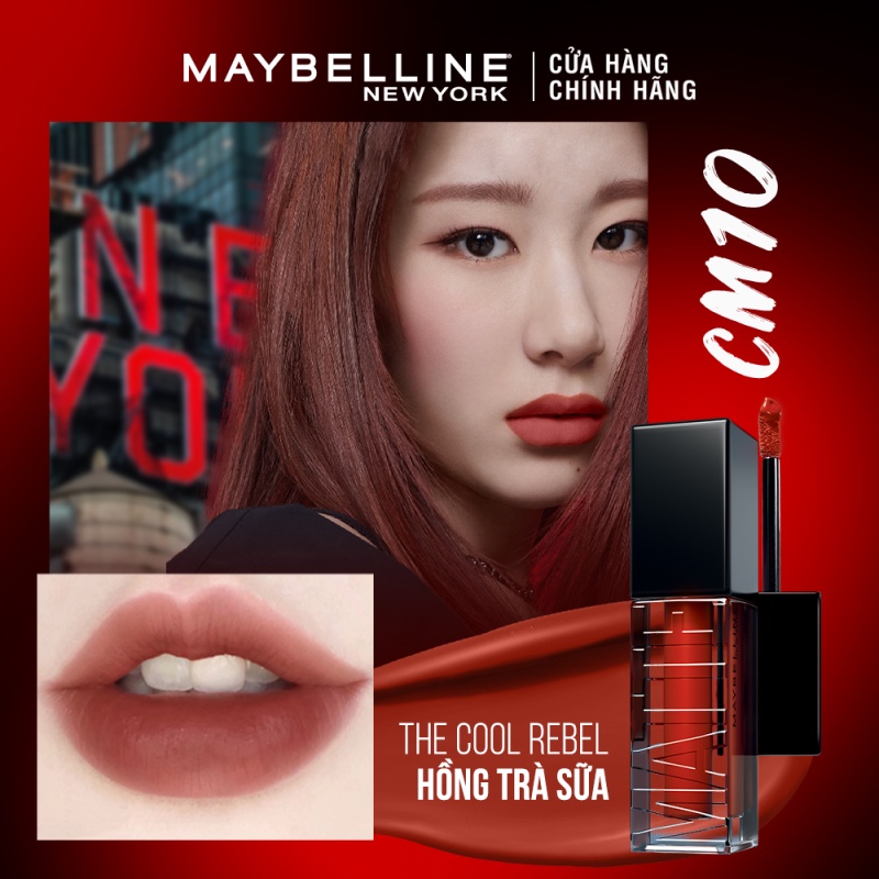 Son Kem Mịn Lì Như Nhung Cushion Matte Maybelline New York Hiệu Ứng Lì Đa Chiều 6.4ml