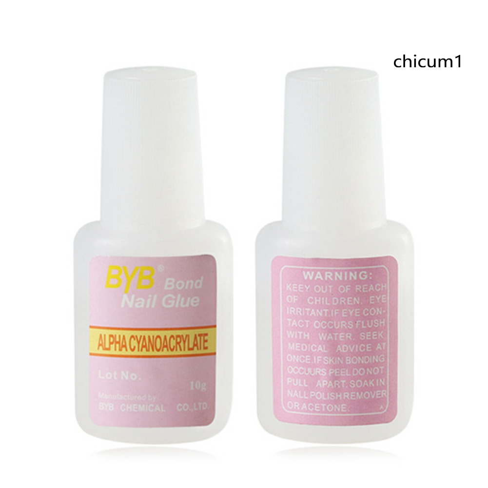 [Hàng mới về] Lọ Keo Dán Móng Giả/Phụ Kiện Trang Trí Móng Tay 10g