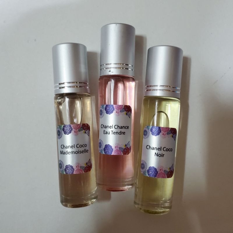 3 chai tinh dầu nước hoa Pháp